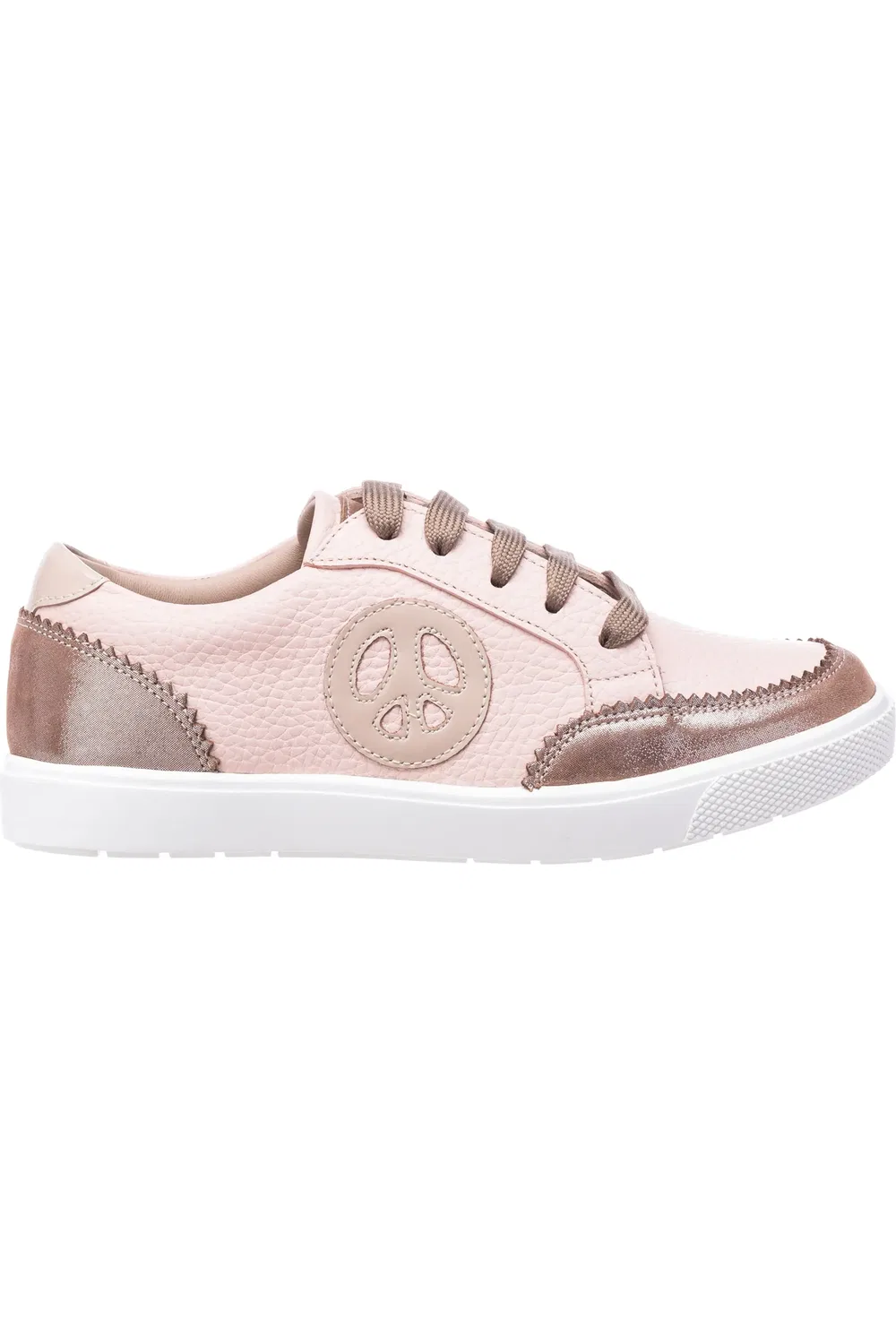 Детские кеды кожаные на гибкой подошве All American Elephantito, Textured Pink — фото 2