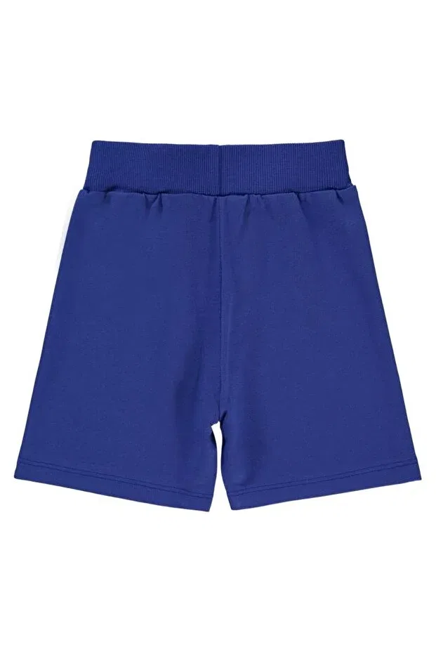 Детские шорты для мальчиков с принтом Civil Boys, Saks Blue — фото 2