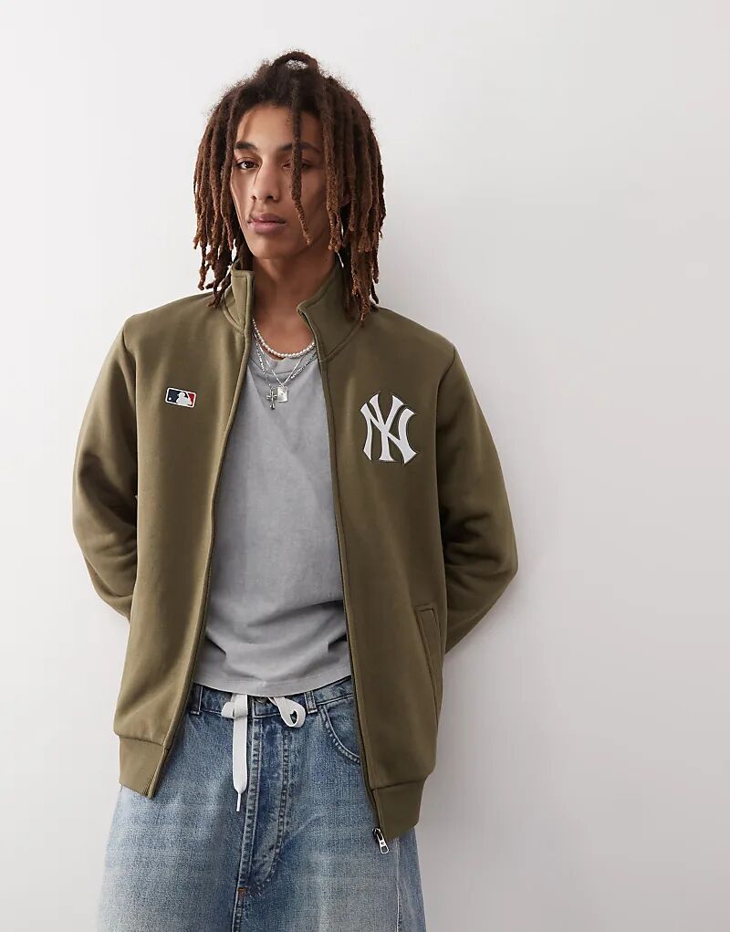 

Спортивная куртка NY Yankees цвета хаки 47 Brand
