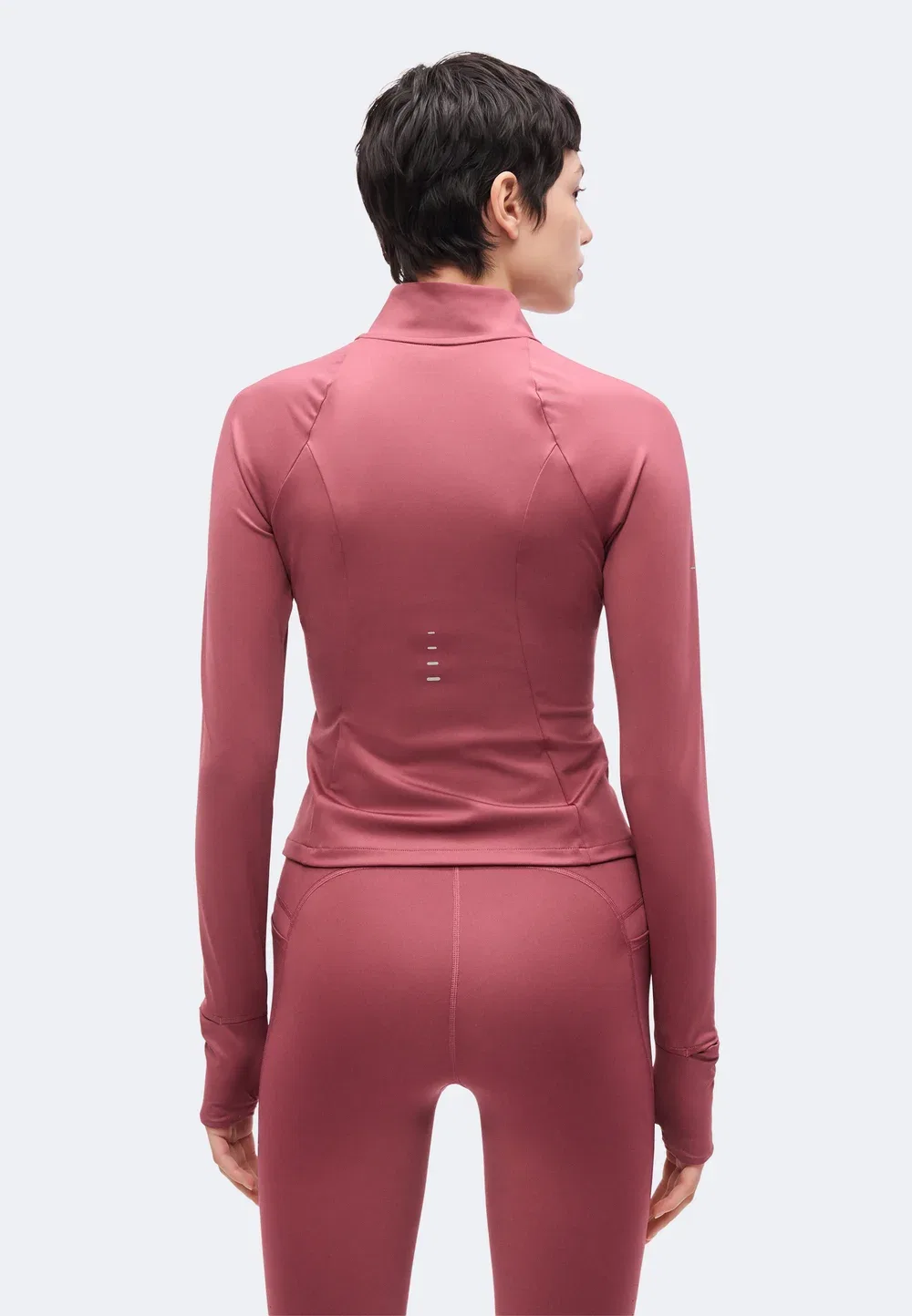 W nk swift df fz jkt - тренировочная куртка Nike Performance, Pink Smoke — фото 3
