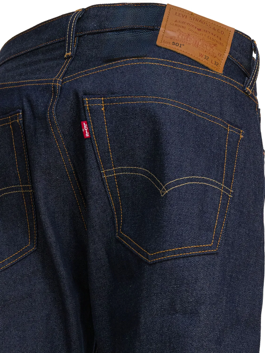 Джинсы 501 прямого кроя, синие Levi's, синий — фото 2