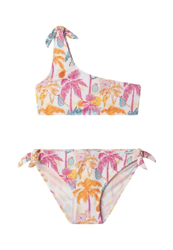 Купальный комплект с принтом Tropical asy set Pepe Jeans, Deep Fuchsia, фуксия