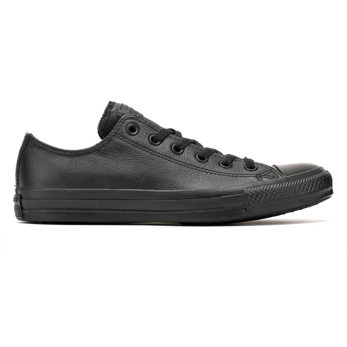 Детские кроссовки для мальчиков кожаные Chuck Taylor All Star Tonal Leather Converse, Black — фото 2