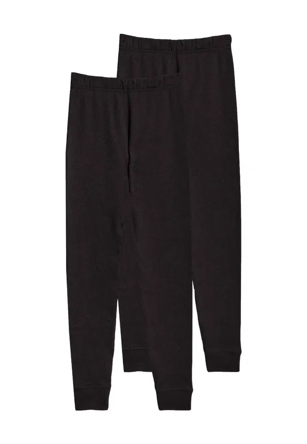 Брюки хлопковые Tracksuit bottoms Marks & Spencer, черный