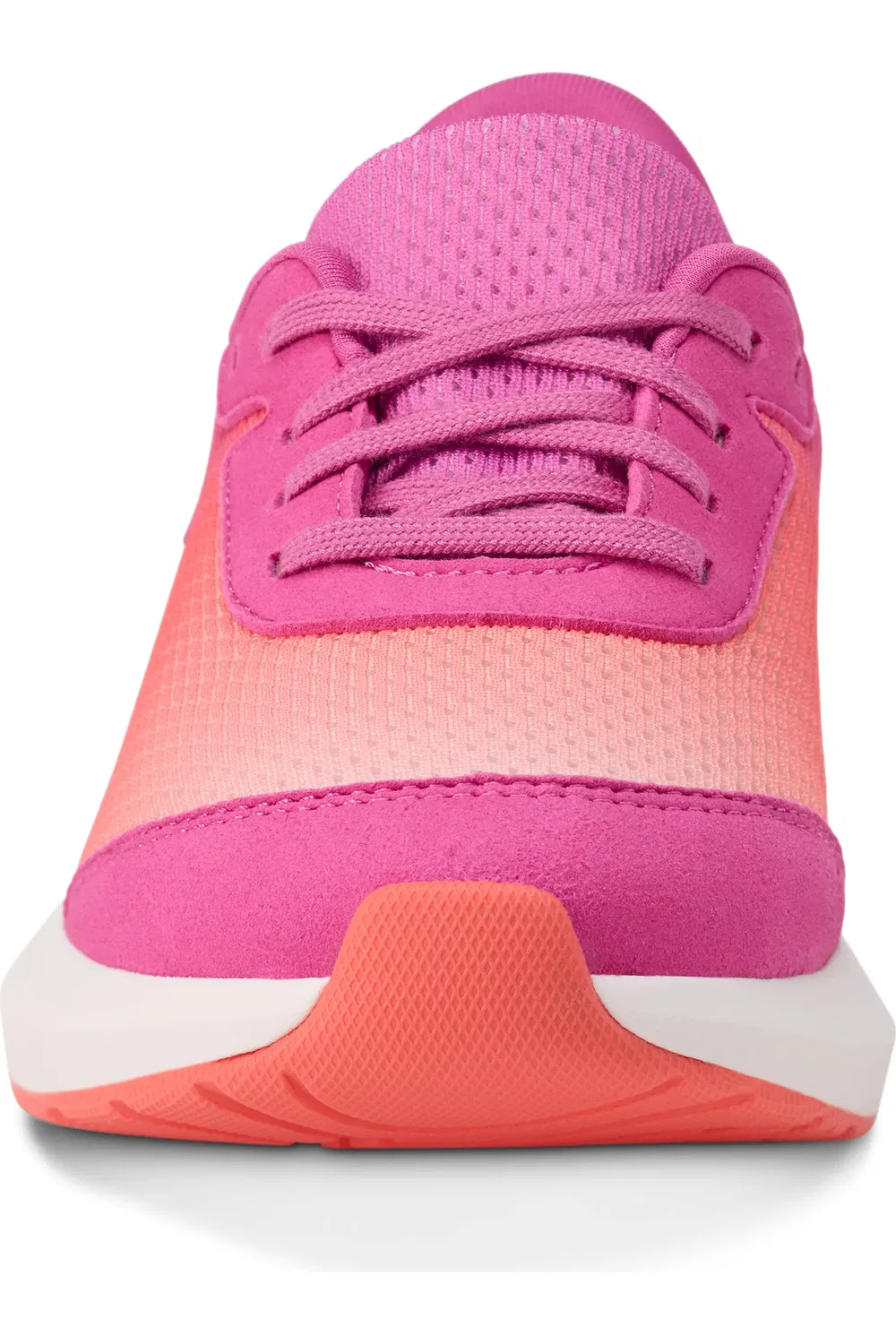 Кроссовки детские без рук Spring-Back Heel Athens 2 Kizik, Fiery Coral/Rose Violet — фото 4