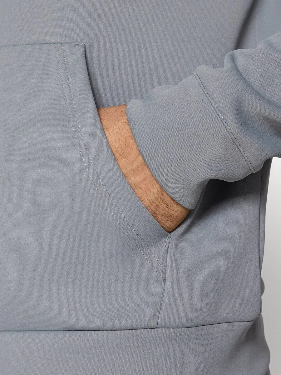 Спортивная толстовка на молнии NIKE Athletic Zip-Up Hoodie 'FLEX' цвета «базальтово-серый» — фото 3
