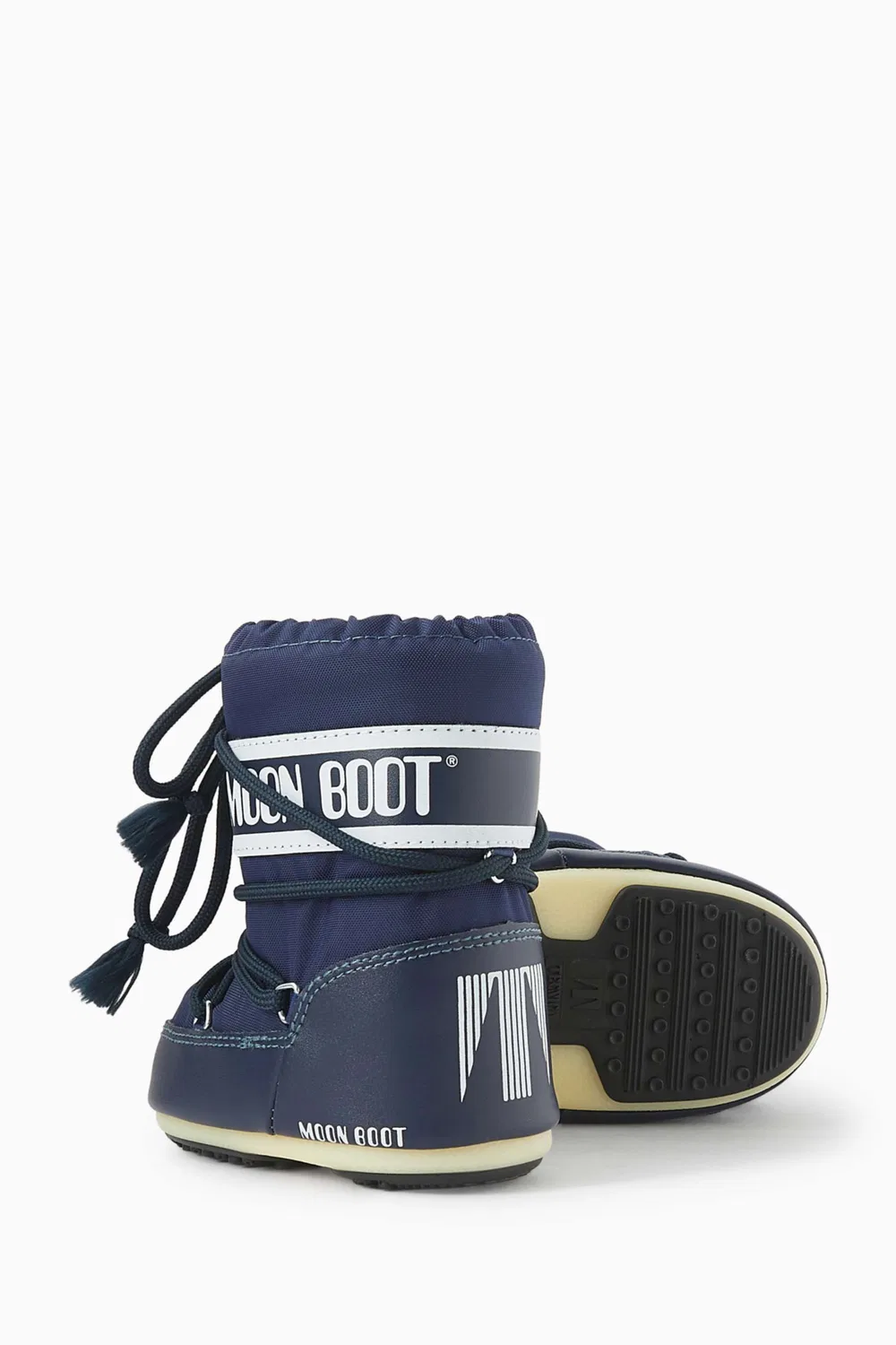 Ботинки на нейлоновой подошве Icon Mini Moon Boot, синий — фото 2