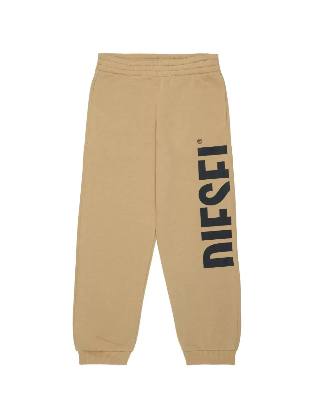 Спортивные брюки с логотипом Diesel Kids, бежевый