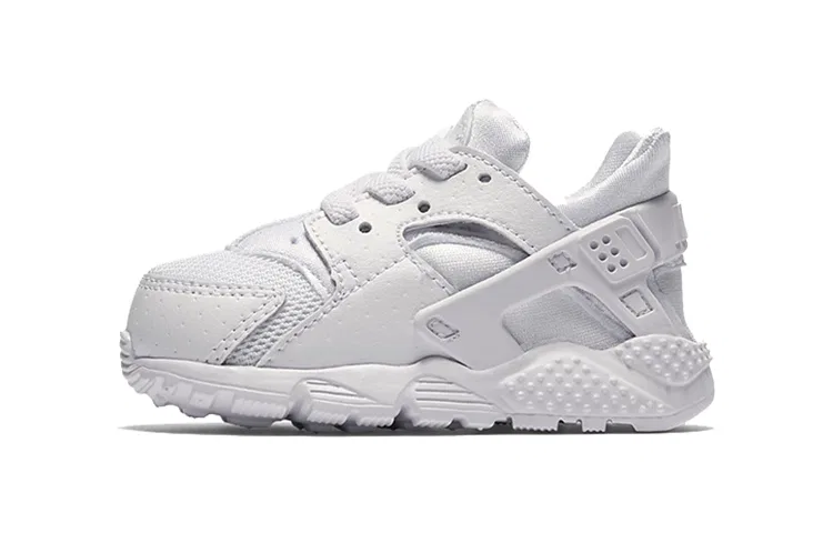 Детские кроссовки для малышей с пенной подошвой Air Huarache Run Nike, White