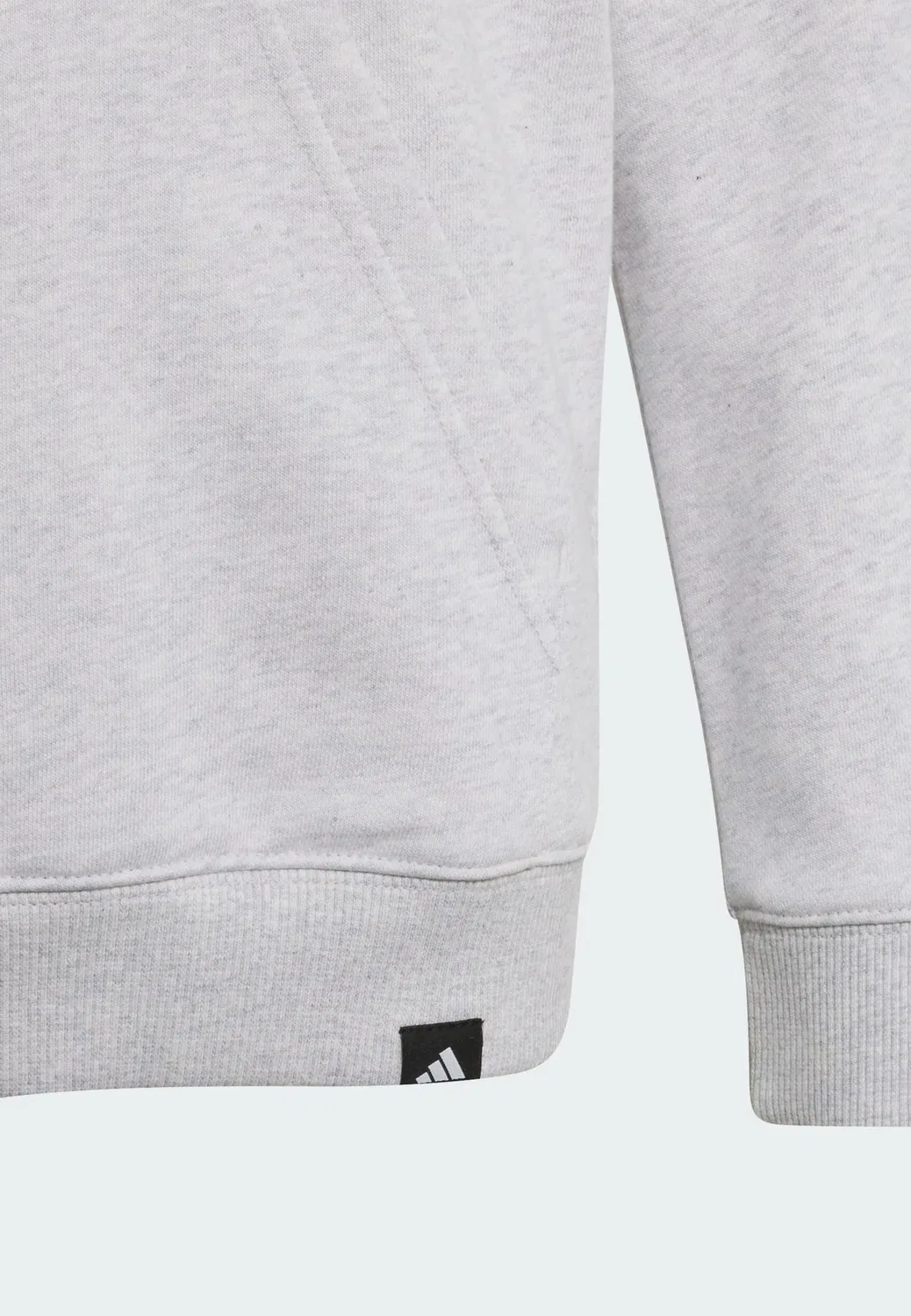 Толстовка с капюшоном Adidas Performance, Light Grey Heather — фото 3