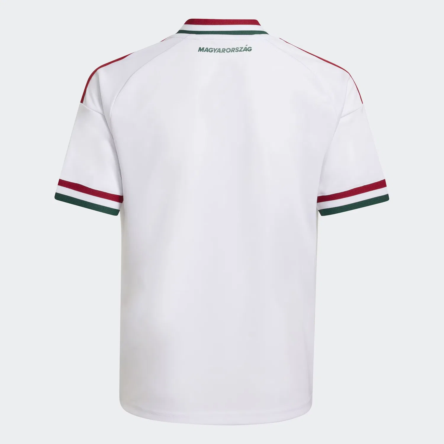 Детская выездная футболка Adidas Performance Shirt Hungary 26 Away Kids белого цвета — фото 3