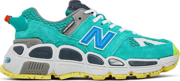 

Кроссовки New Balance Salehe Bembury x 574 YURT 'Universal Communication - Emerald Sky', зеленый