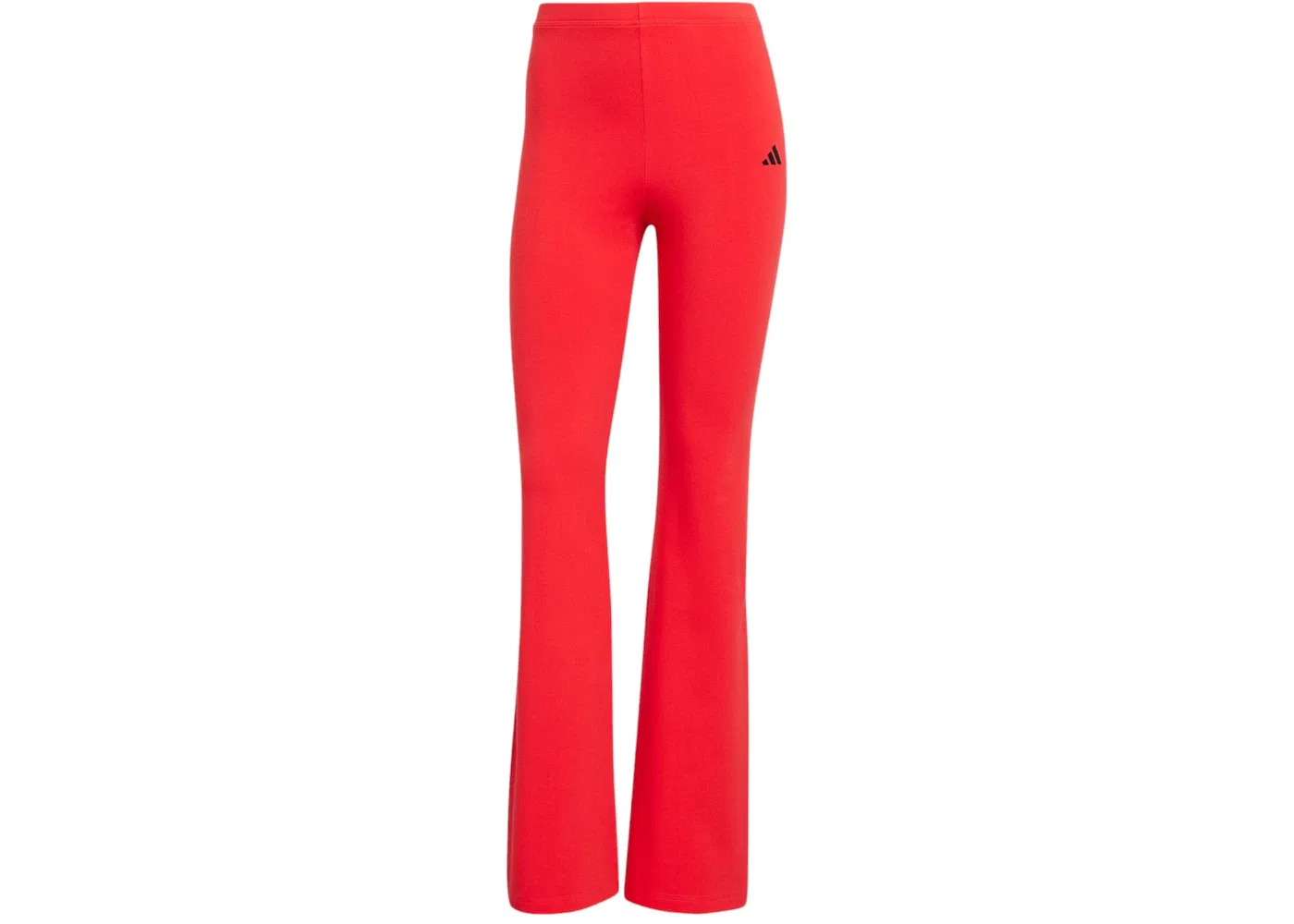 Женские леггинсы с расклешенным низом Adidas Leggings, Pure Ruby/Black