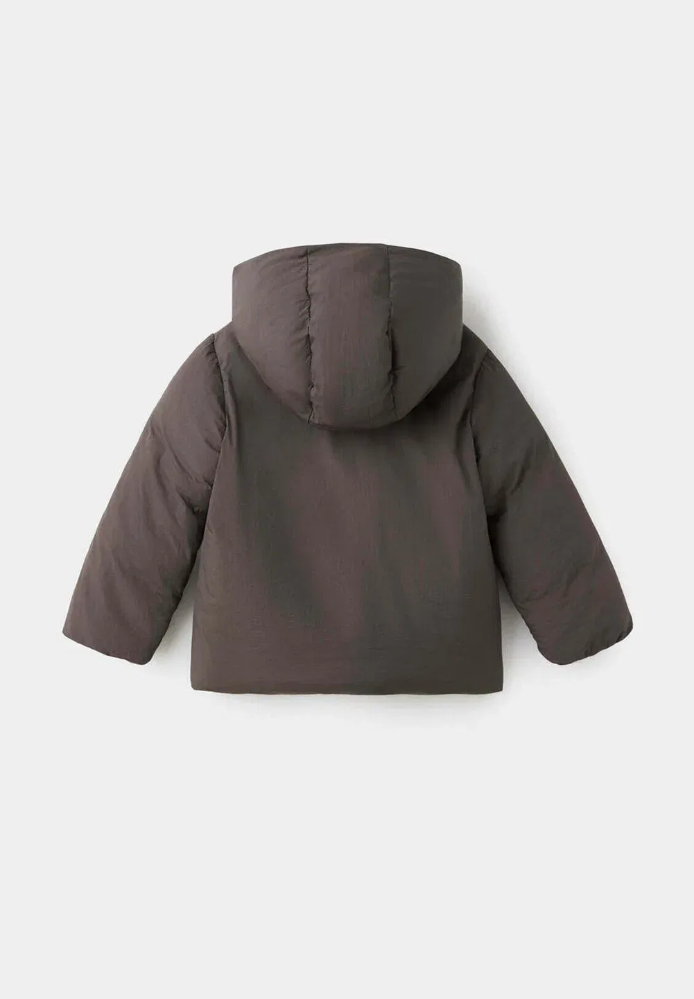 Детская зимняя куртка Mango Kids, Dark Brown — фото 2