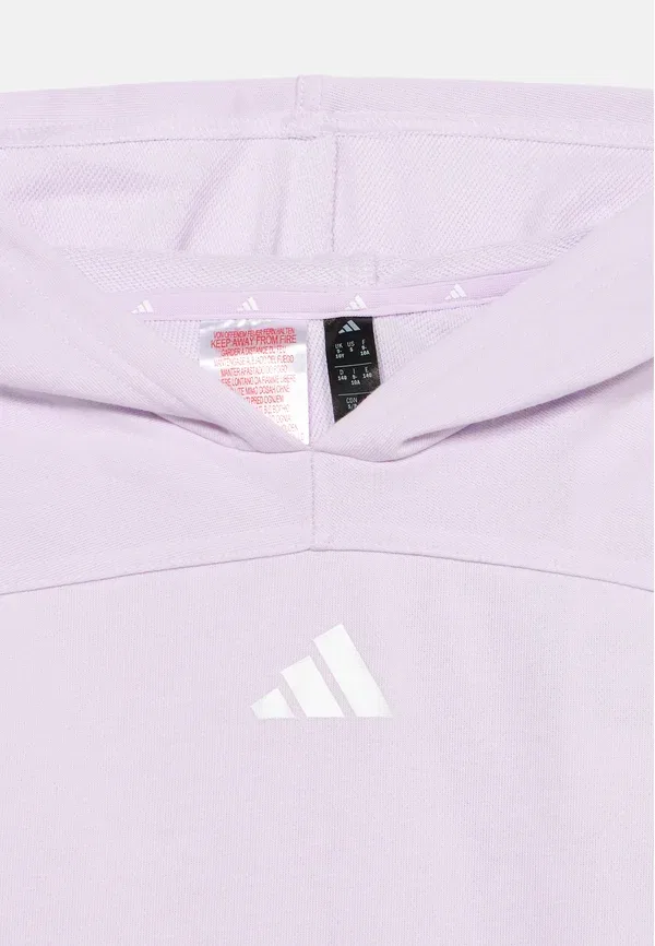 Детский гламурный свитер унисекс - худи Adidas Performance, лавандовый — фото 3