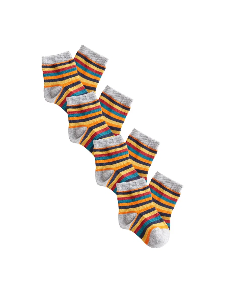 Носки Albero Natur «Bio-Baumwoll-Kindersocken-4er Pack» из желтого золота