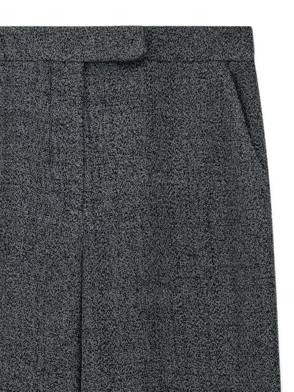 Брюки из ткани мулине из коллекции Signature Capsule Emporio Armani, серый — фото 3