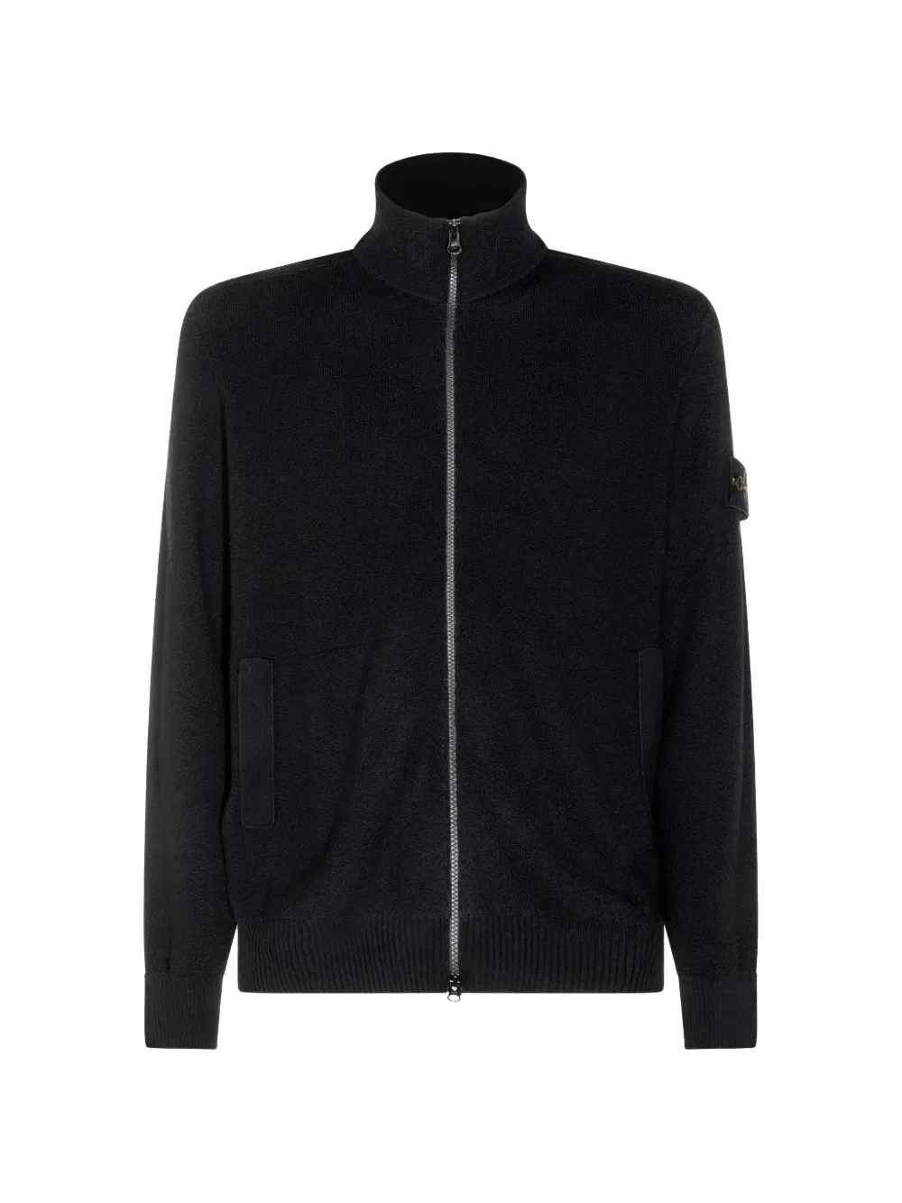 Джемпер из 100% шерсти RWS 5100012 Stone Island, черный
