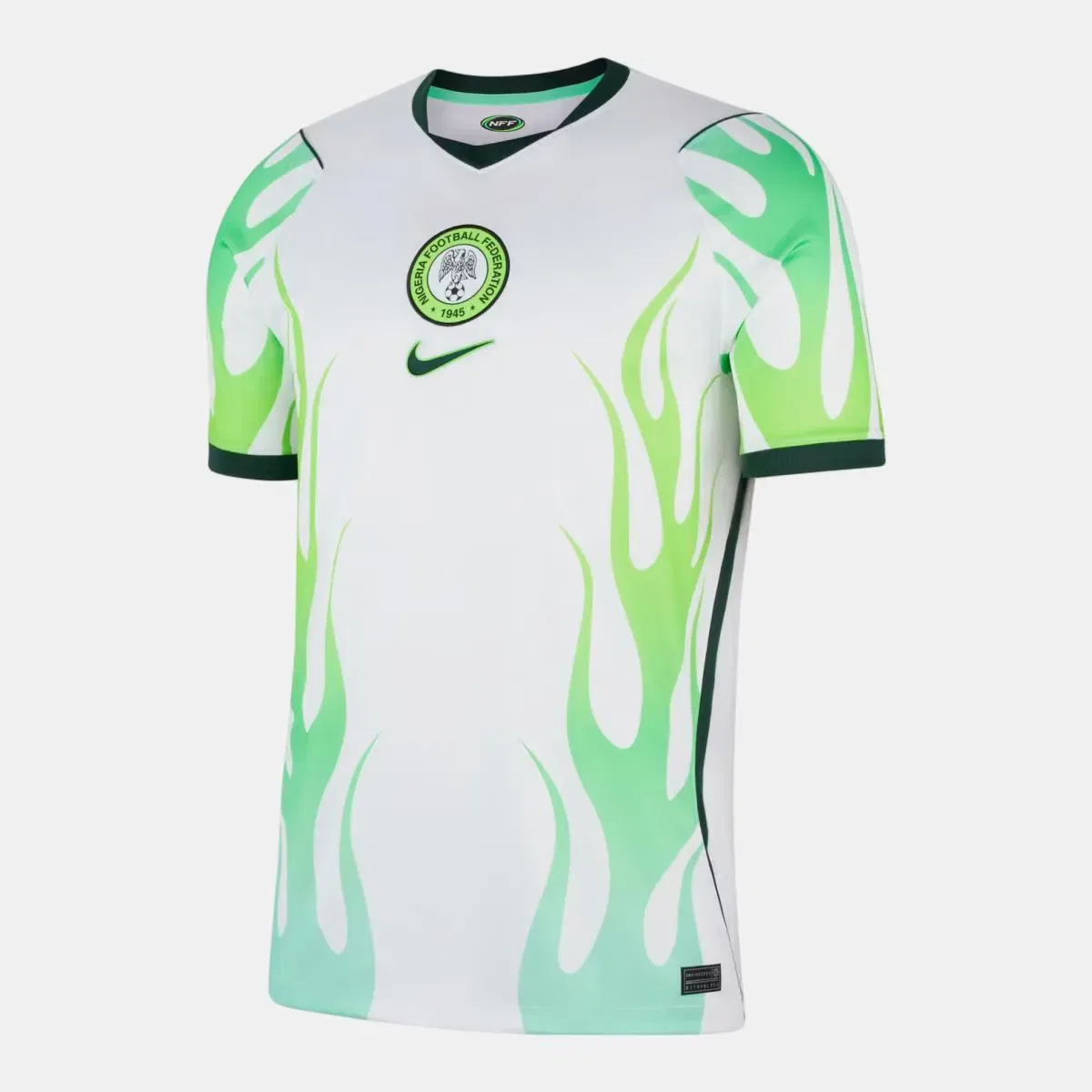 Мужская футболка с принтом Nigeria 2026 Stadium Nike, Blanco