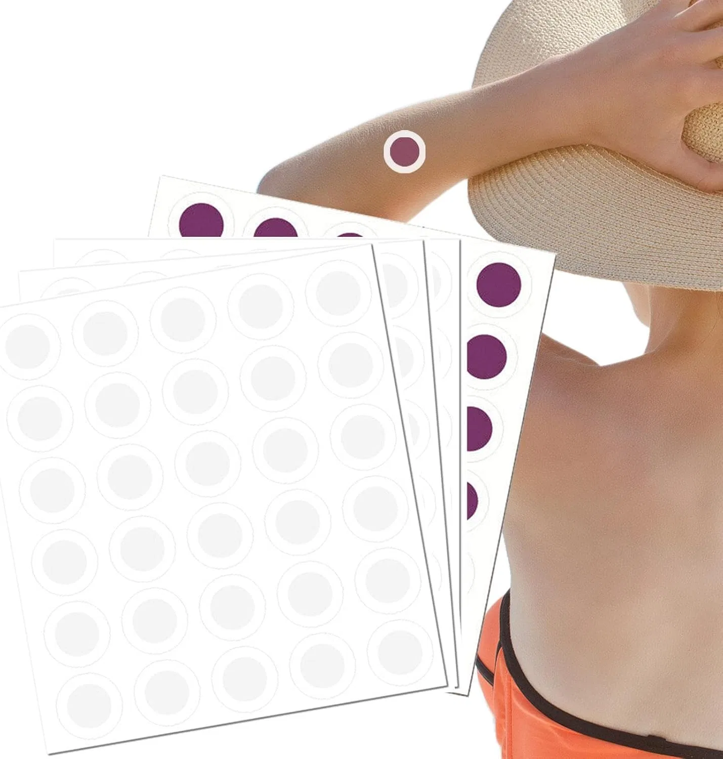 Generic UV Sun Protection Stickers, набор 120 шт