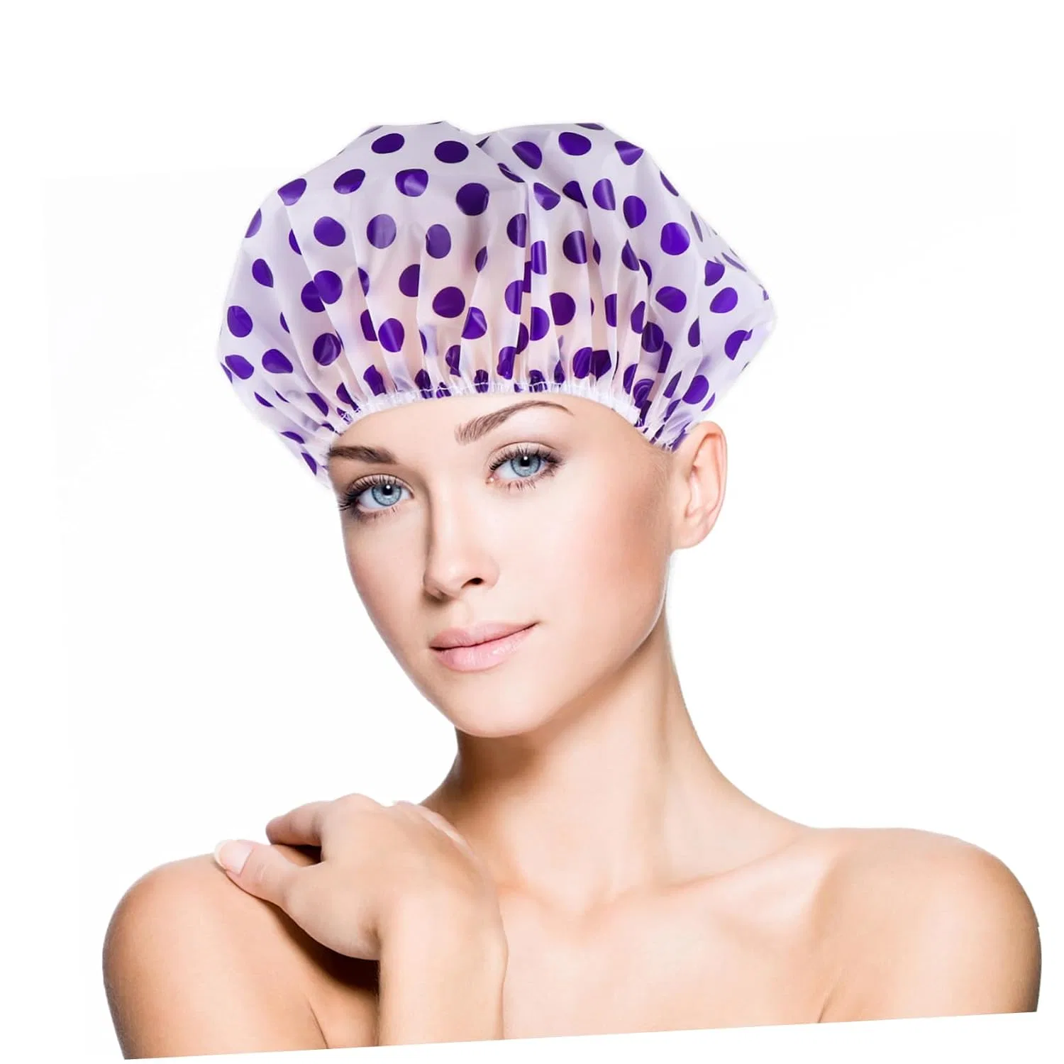 Шапочка для душа из EVA, Healeved, 18 шт, 28x28 см — фото 4