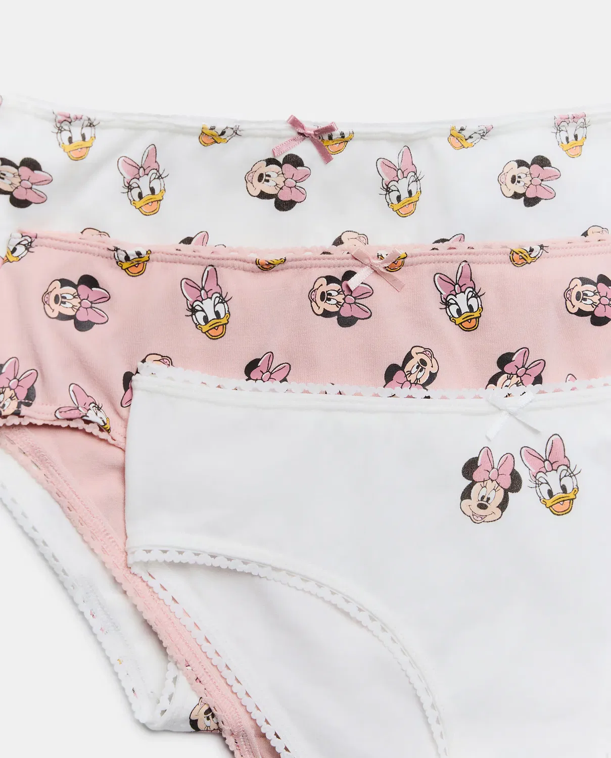 Детский комплект трусов для девочек с принтом Minnie Cotton Juice, Multicolor — фото 3