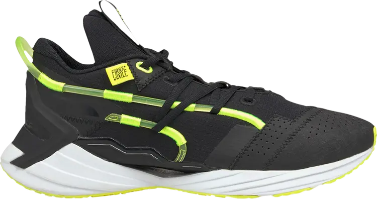 

Кроссовки Puma First Mile x Ultra Triller Black Soft Fluo Yellow, черный
