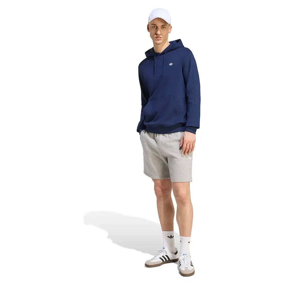 Худи French Terry Adidas Originals, синий — фото 4