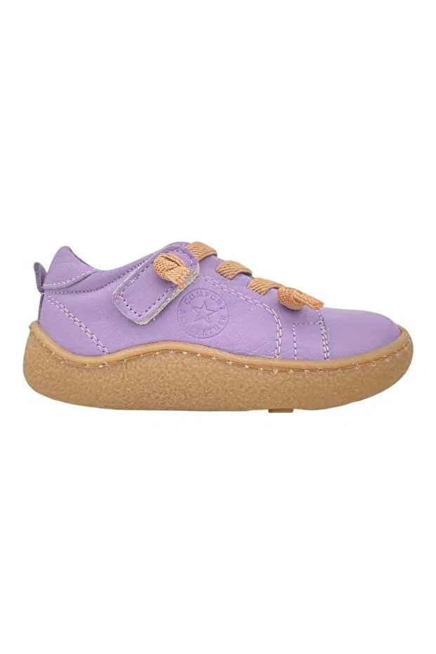 Детские туфли для мальчиков на липучке Beyoğlu ultra soft children's shoes Nubebe, Lilac