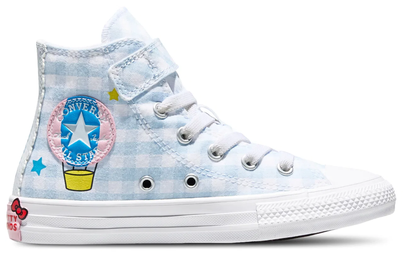 Кеды для мальчиков CTAS 1V Hello Kitty Converse, цвет White/Blue/Multi