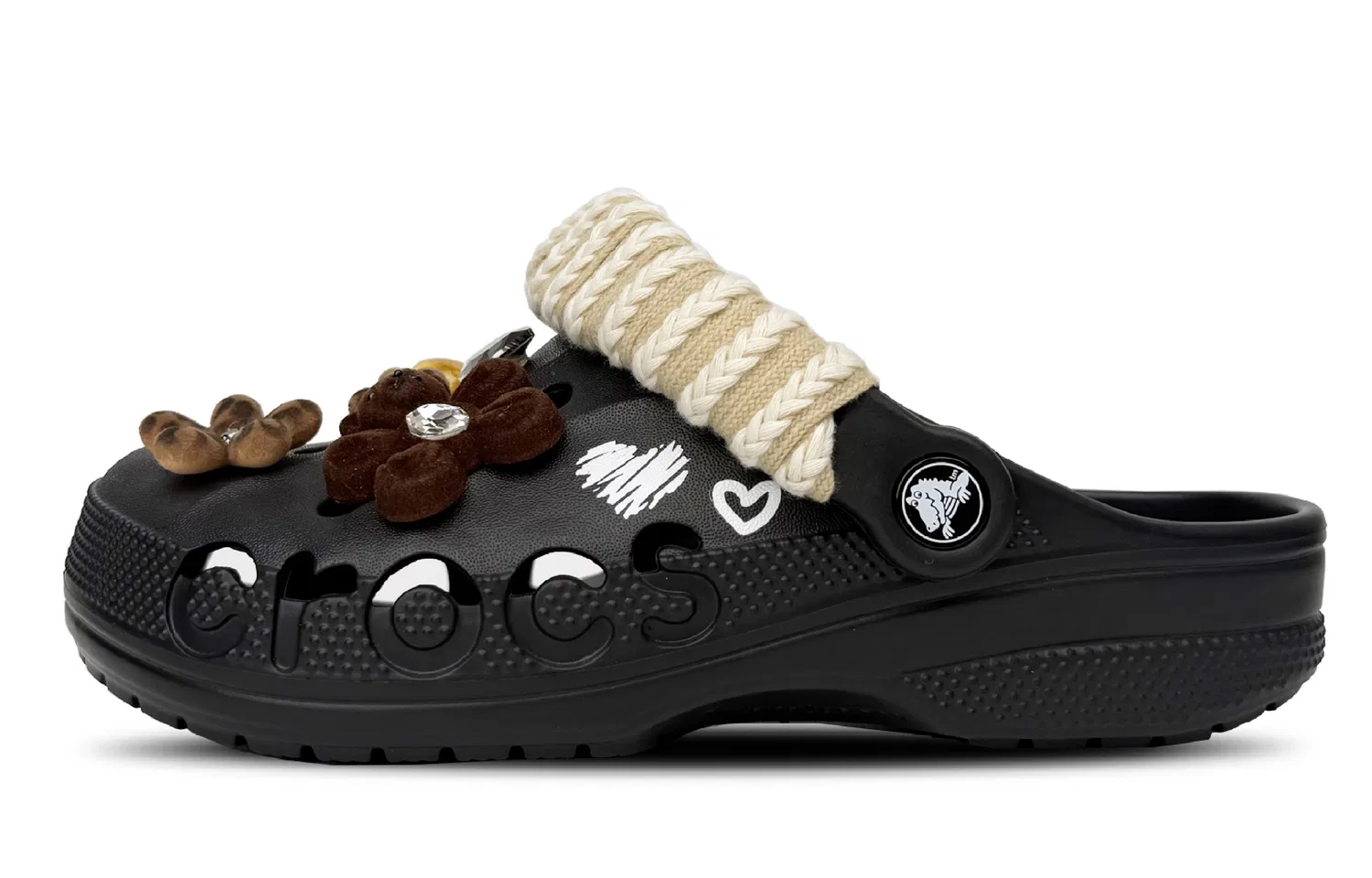 Детские сабо-клоги Crocs, Black