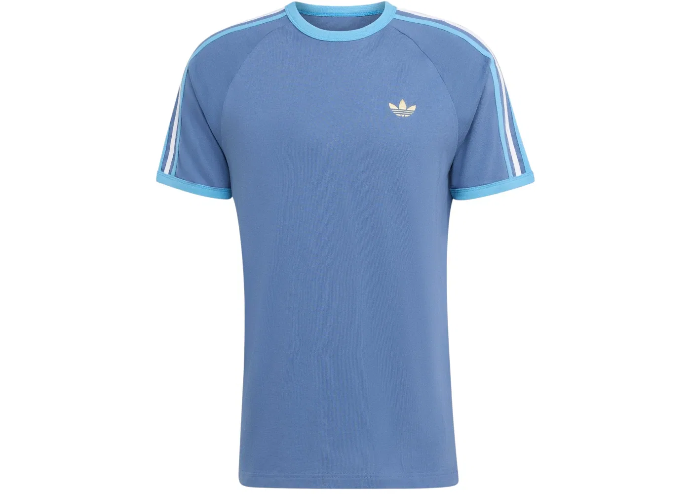 Мужская футболка с длинным рукавом Tee Adidas, Crew Blue Light Blue White