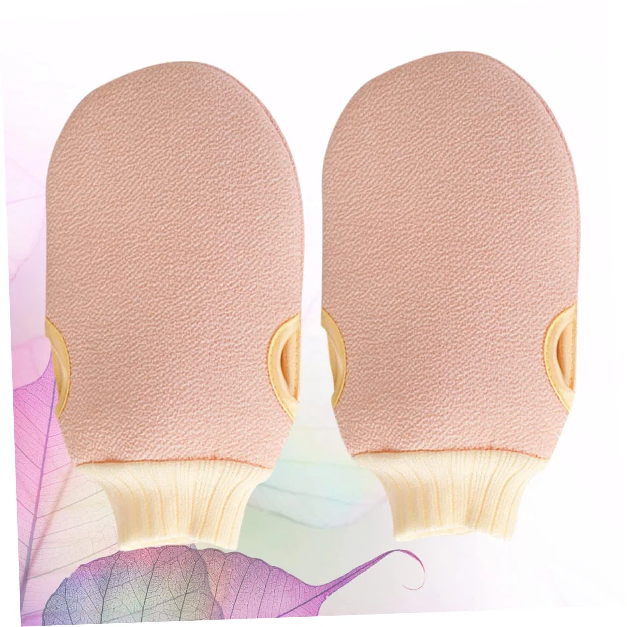 Перчатки для пилинга тела, DOITOOL, набор 6 шт, 23.2x12.5 см, Light Pink — фото 2
