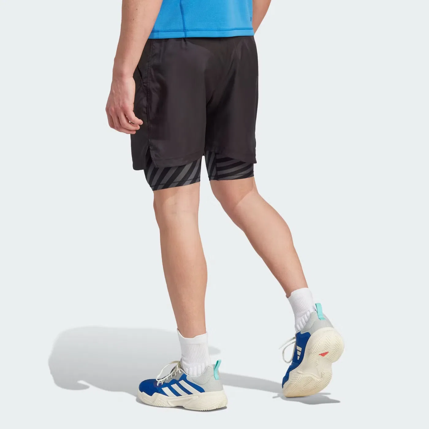 Шорты профессиональные с технологией Aeroready Adidas, черный — фото 3