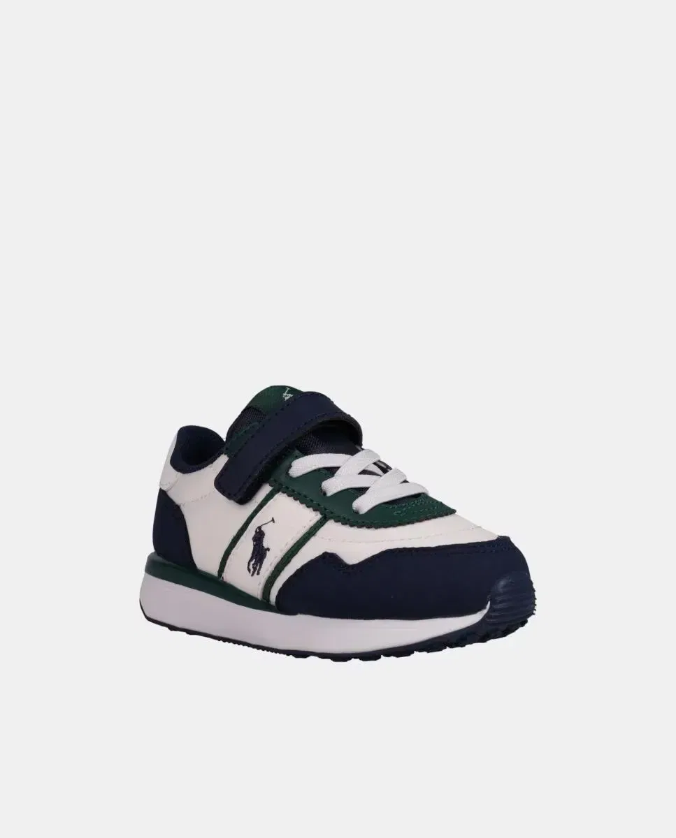 Детские кроссовки для мальчиков с текстурной подошвой Deportivo Train 89 Sport II Polo Ralph Lauren, Blanco