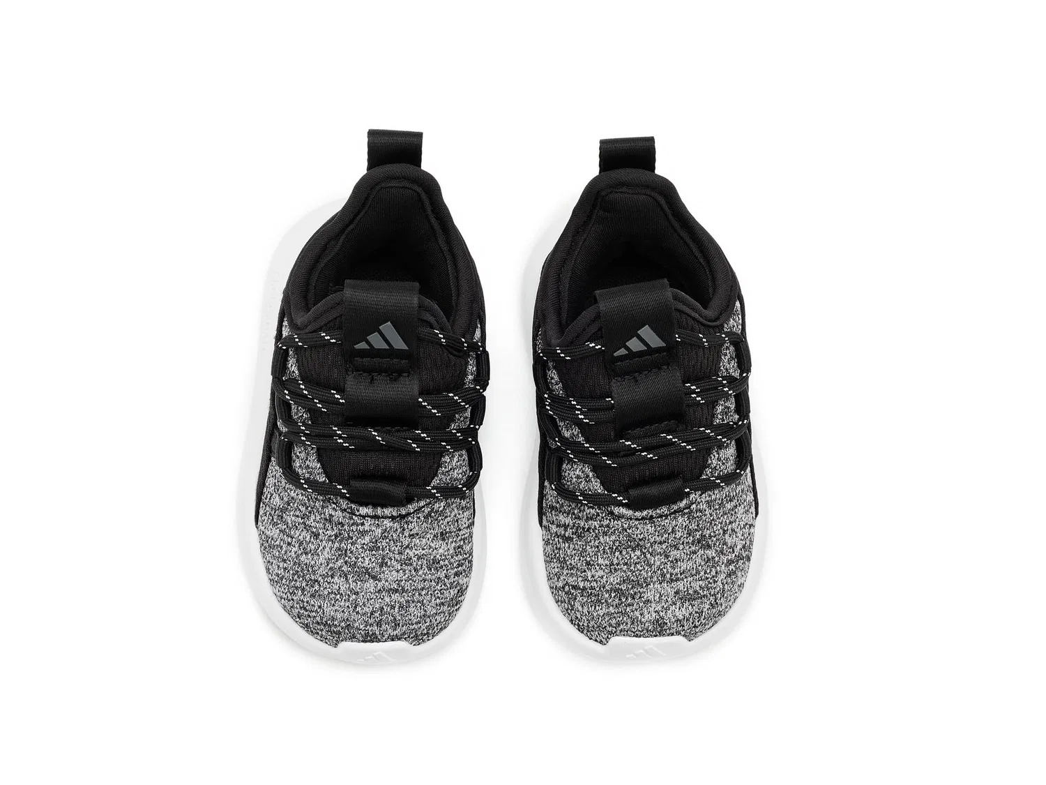 Кроссовки Lite Racer Adapt 8.0 (для младенцев и малышей) Adidas Kids, Black/Black/White — фото 3