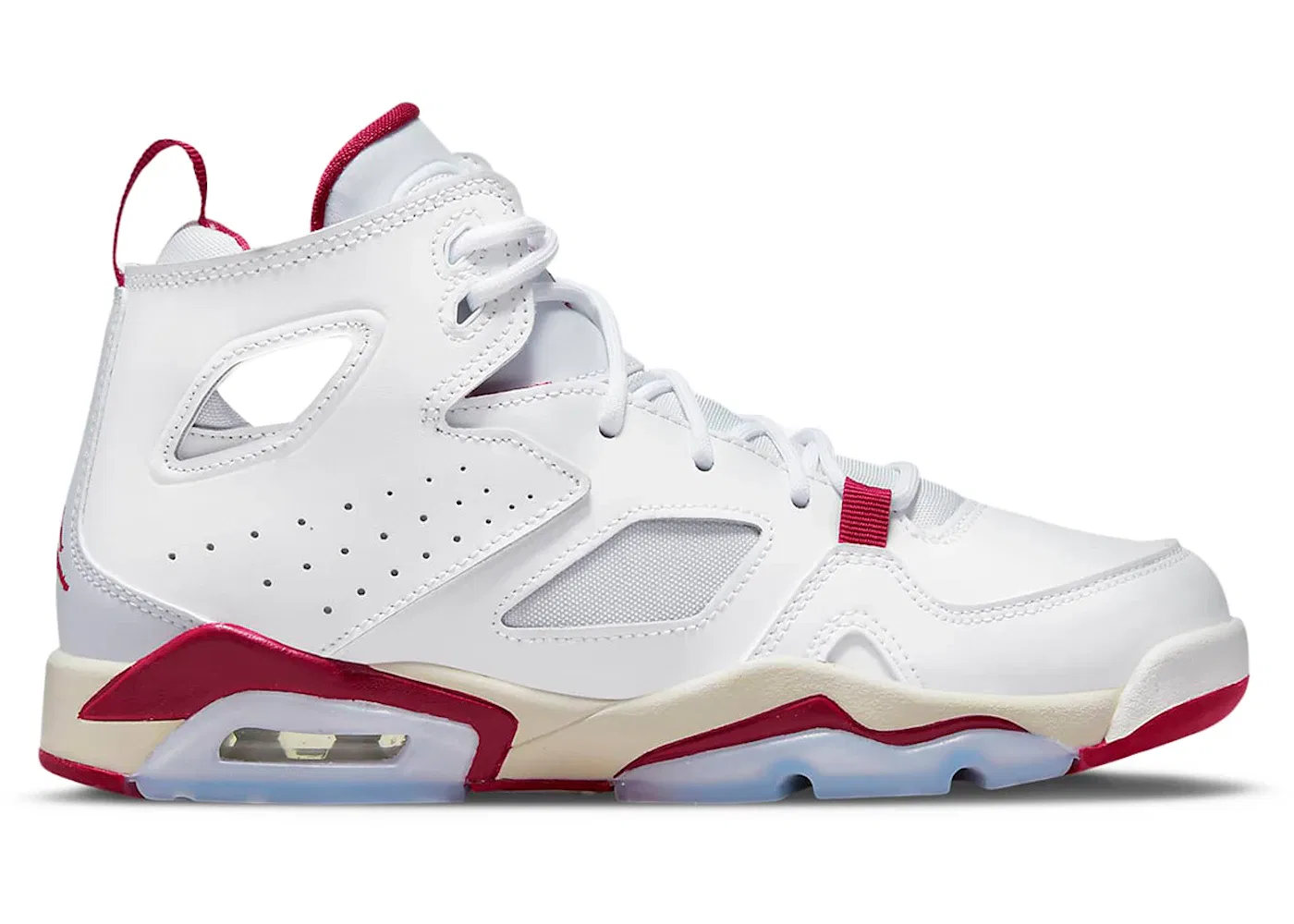 Детские кроссовки Lifestyle Jordan Flight Club 91 Jordan, White/Pure Platinum/Sail/Mystic Hibiscus