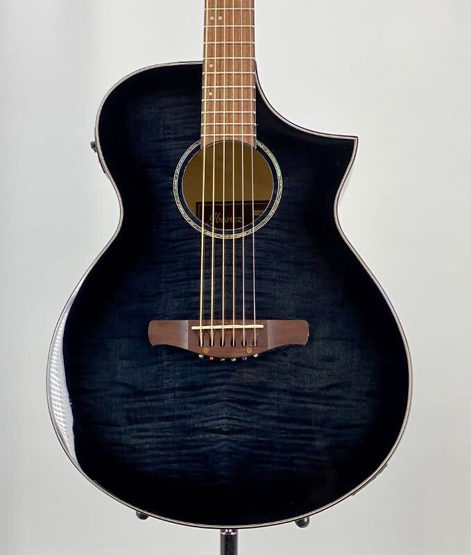 

Ibanez AEWC400 Электроакустическая Гитара Прозрачный Черный Sunburst Серийный № 5B06PW210902316 AEWC400TKS-2316