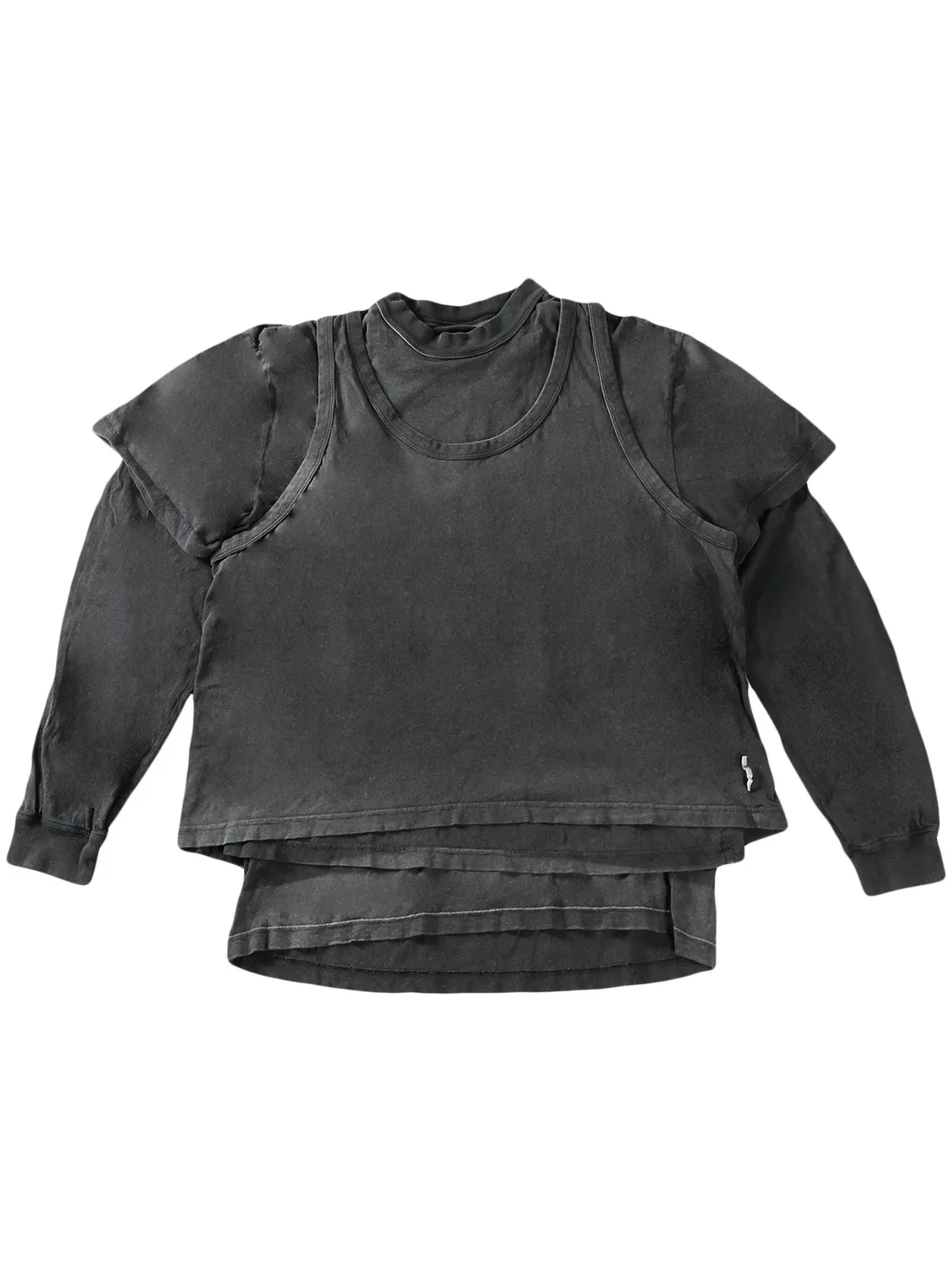 Изношенный свитер Alexander Wang, черный