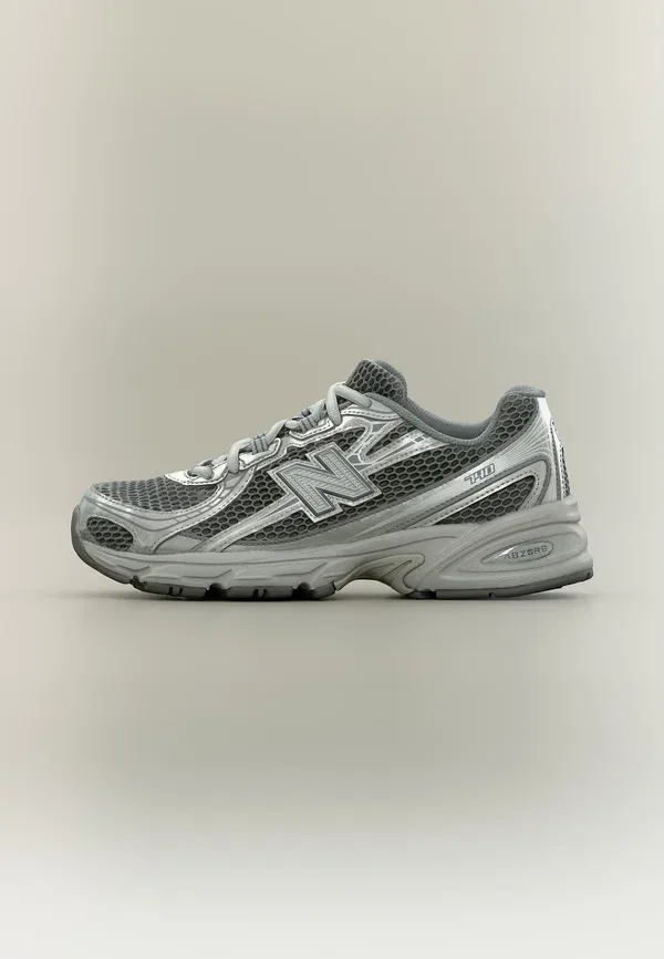 Кроссовки дышащие 740 New Balance Harbor Grey-coloured Metallic, серый
