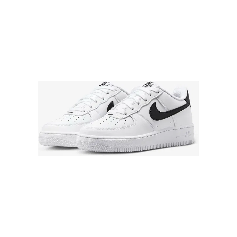 Кроссовки детские с белым верхом Nike Air Force 1 PS, Белый — фото 3
