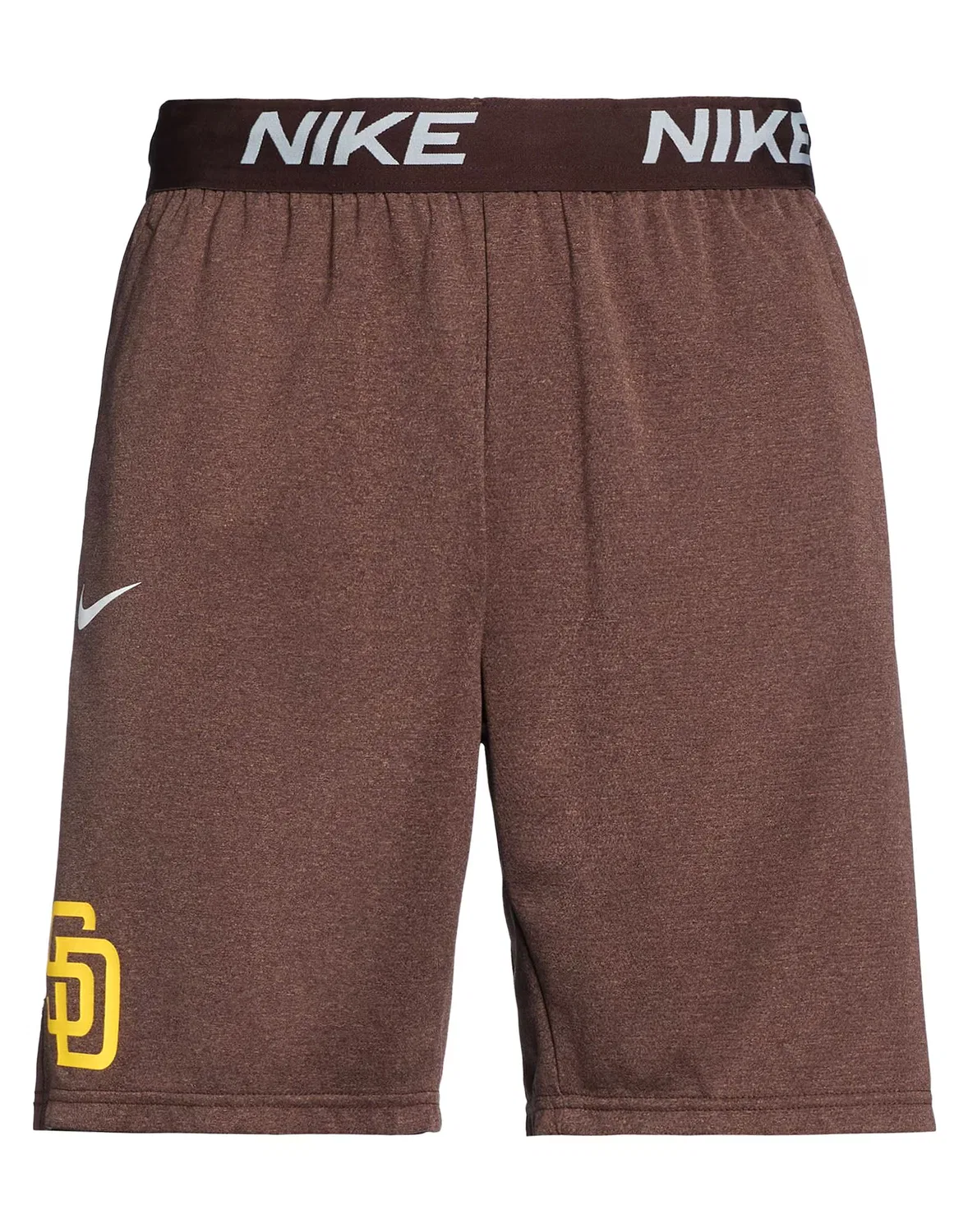 Мужские спортивные шорты с принтом Nike, коричневый