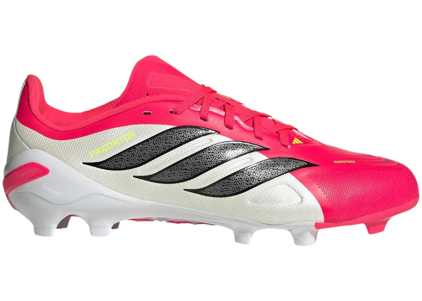Детские бутсы Predator League FG Adidas, Lucid Red/Core Black/Cloud White