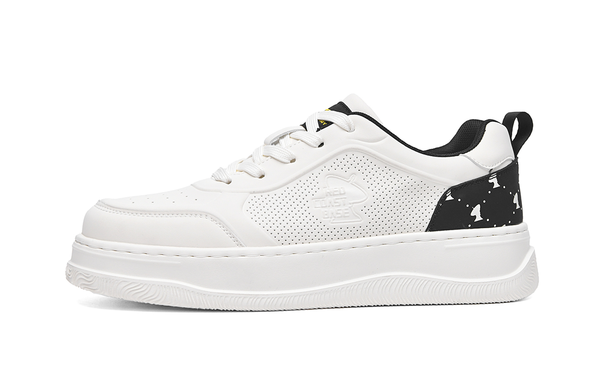 

Мужские низкие скейтбордистские кроссовки HLA, белый черный