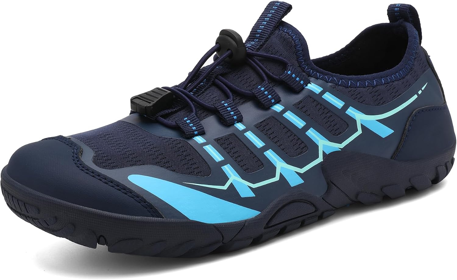 

Водные тапочки широкой посадки для женщин и мужчин, пляжные босоножки, быстро сохнущие акваобувь для бассейна, дайвинга, лодок, реки, йоги, озера и серфинга Tangyugen, темно-синий