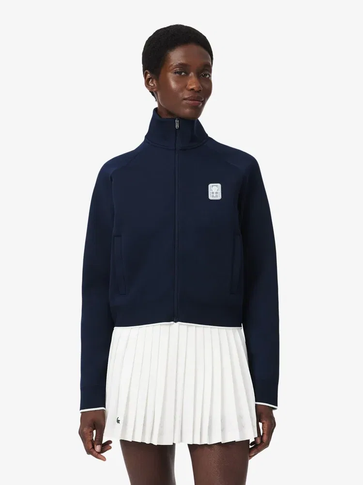 Толстовка на молнии LACOSTE Navy — фото 2
