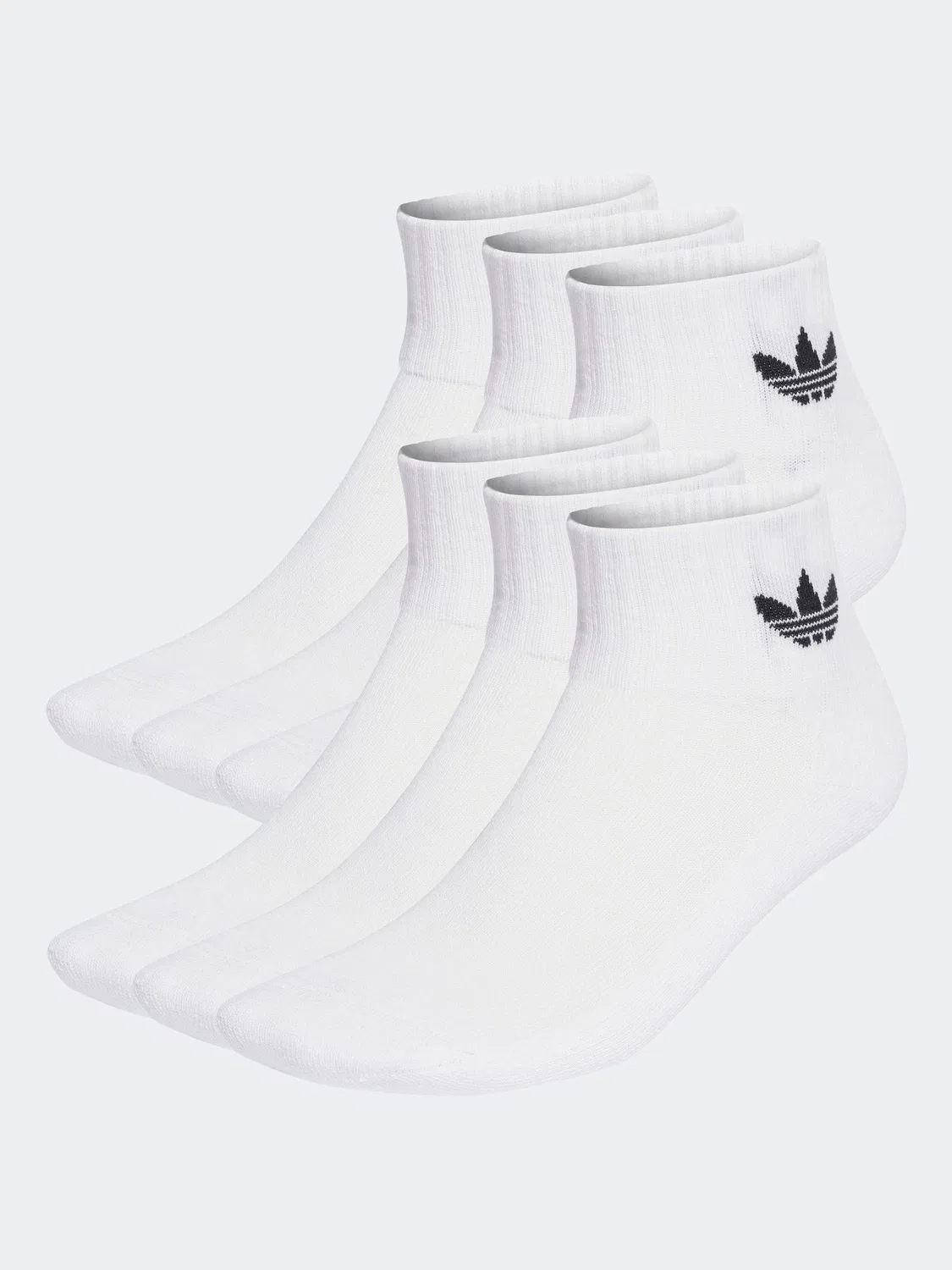 Носки adidas Originals Off White, 6 пар, бежевый