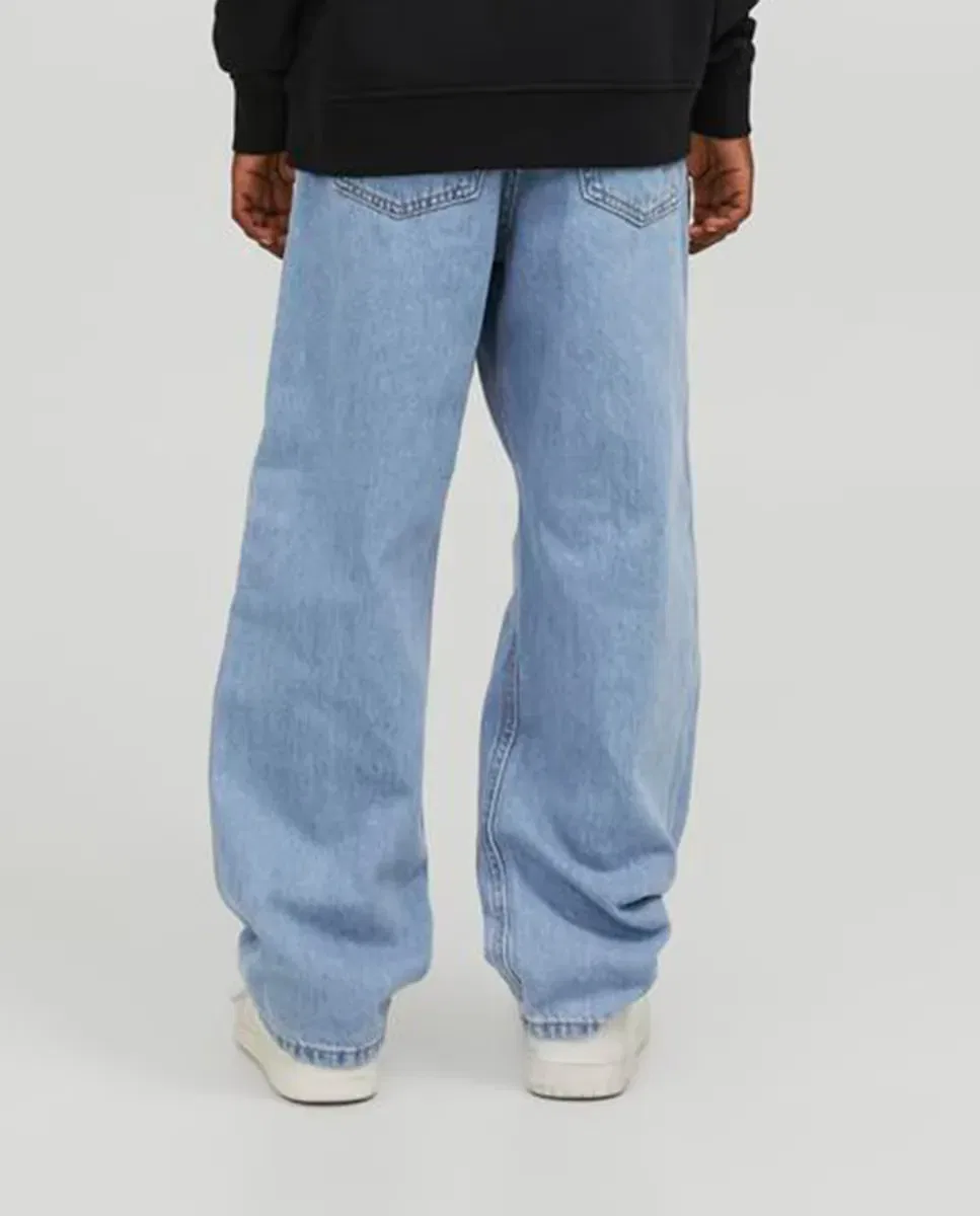 Детские джинсы для мальчиков с заниженной посадкой Vaquero de niño baggy fit Jack & Jones, Azul — фото 3
