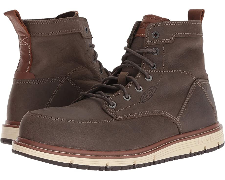 

Ботинки San Jose Aluminum Toe KEEN Utility, кафе сокол