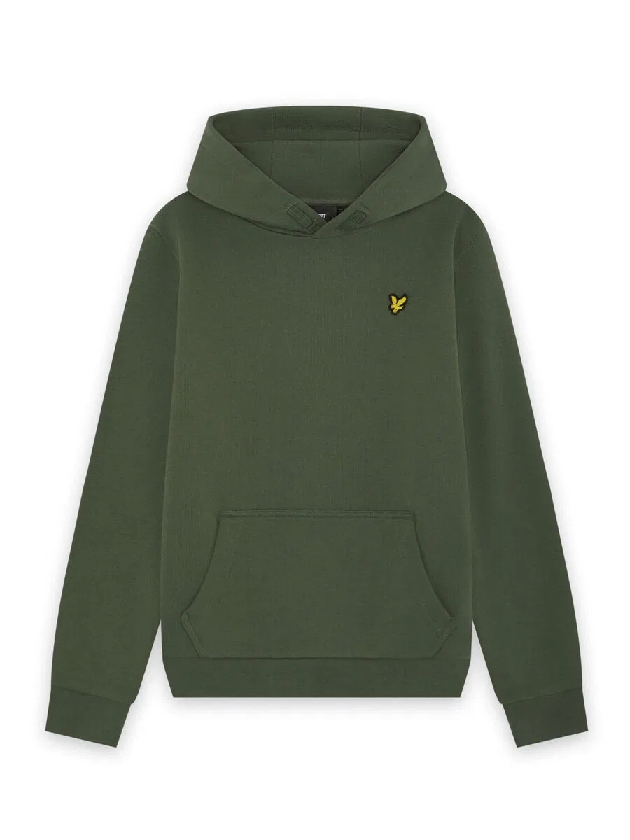 Толстовка Lyle & Scott оливкового цвета